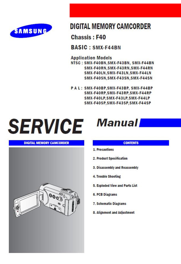 SMX-F40BN, SMX-F43BN, SMX-F44BN, SMX-F40RN