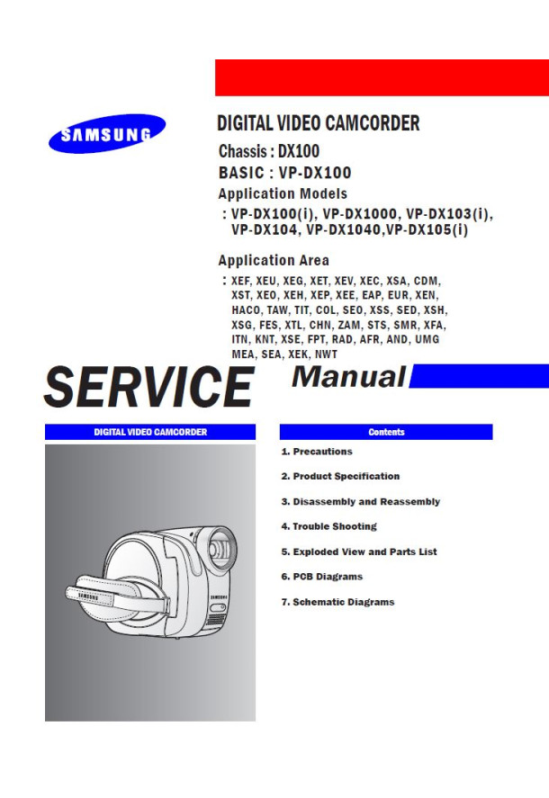 VP-DX100, VP-DX1000, VP-DX103, VP-DX104