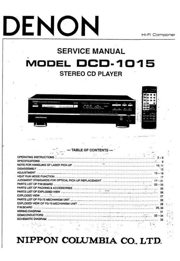 DCD-1015