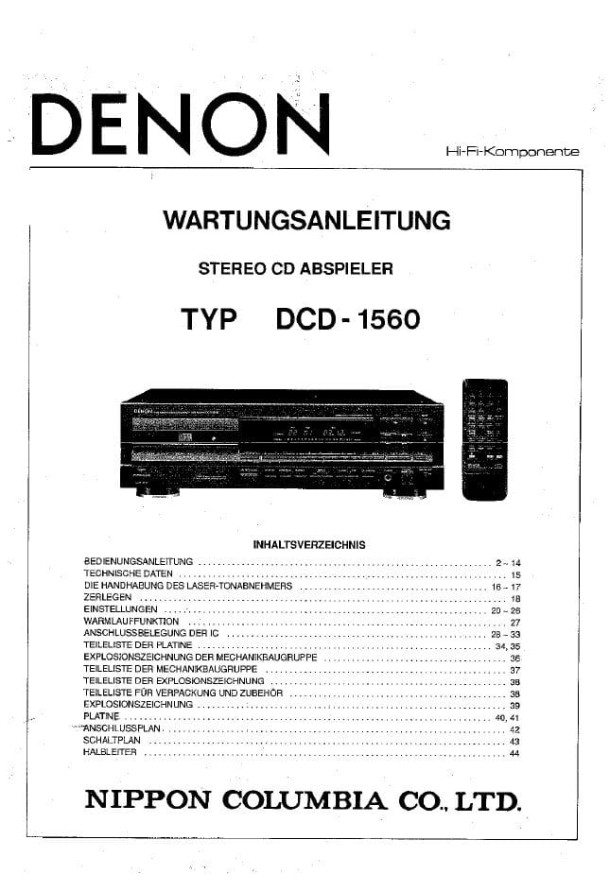 DCD-1560