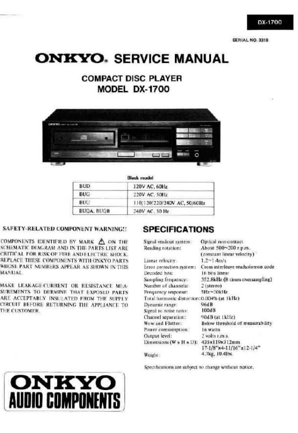 DX-1700