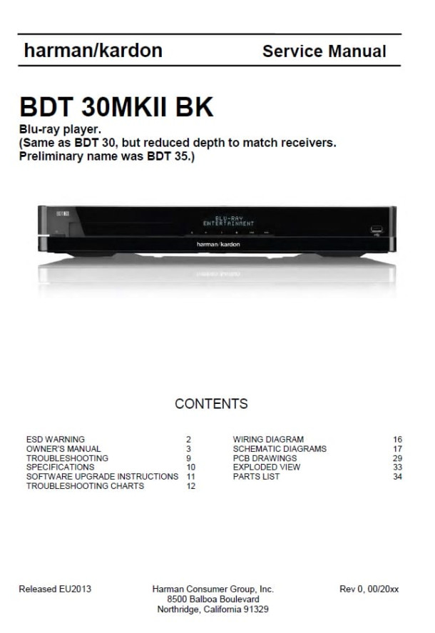 BDT-30MKII BK Rev.0