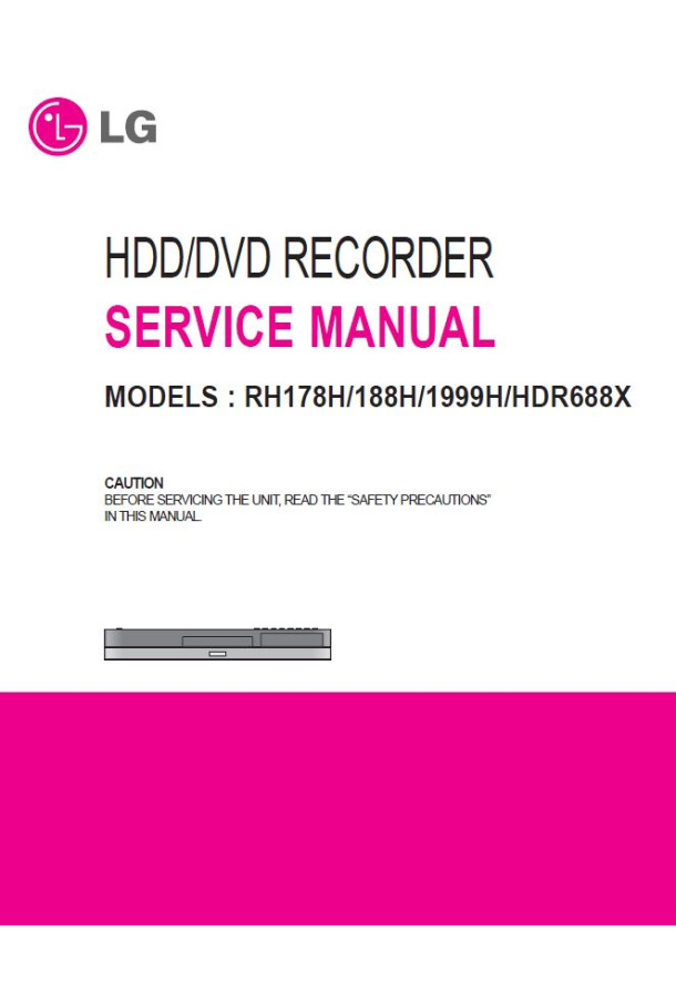 RH178H, RH188H, RH1999H, HDR688X