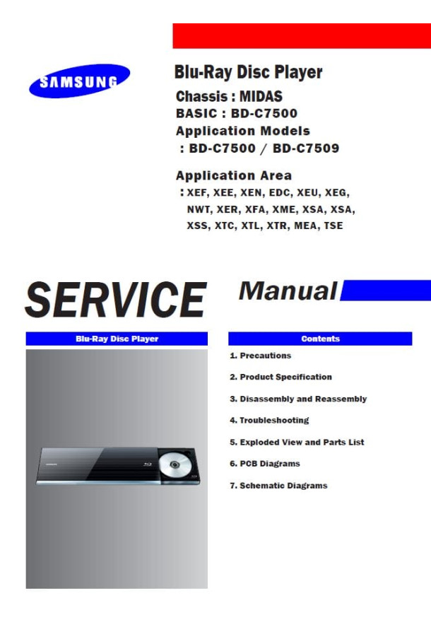 BD-C7500, BD-C7509