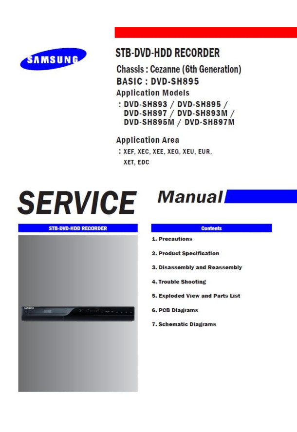 DVD-SH893, DVD-SH895, DVD-SH897, DVD-SH893M