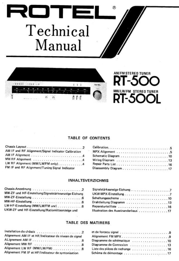 RT-500, RT-500L