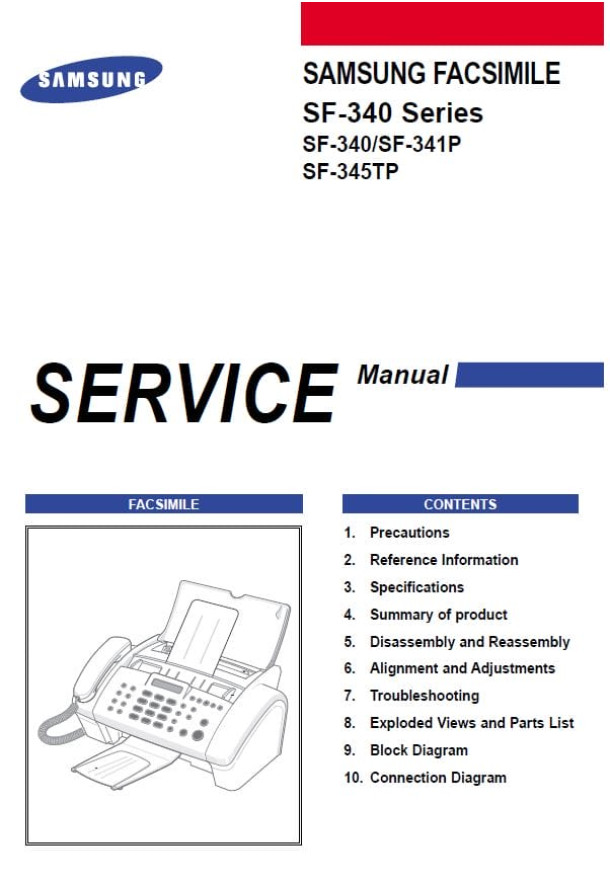SF-340, SF-341P, SF-345TP